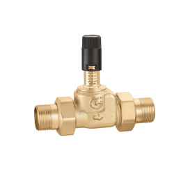 Caleffi Kademeli Gösterge 3/4" Ayarlanabilir Diferansiyel Bypass Vanası. 0–100 °C