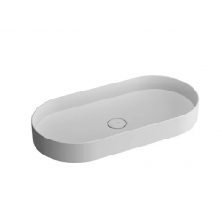 Memoria Infinit Çanak lavabo Oval, 80 cm, beyaz